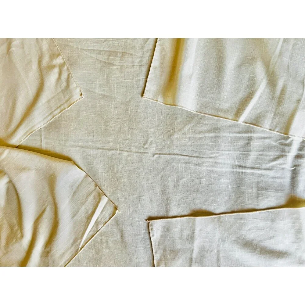 Pastel Yellow Tablecloth 81